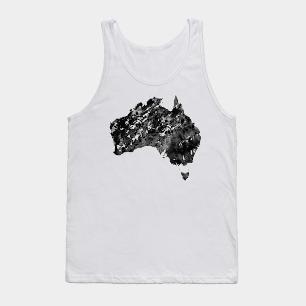 Australia map Tank Top by erzebeth